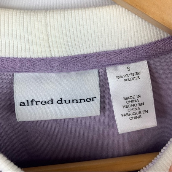 Alfred Dunner Purple Embellished Grandma Sweater - Picture 4 of 10